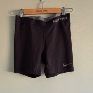 Nike pro compression shorts